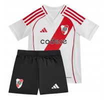 River Plate Koszulka Podstawowa dzieci 2024-25 Krótki Rękaw (+ krótkie spodenki)